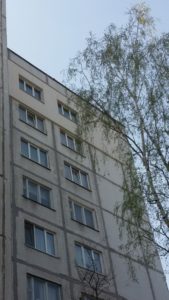 Утепление промерзающих участков наружных стен жилых домов по ул. П.Глебки, д. 98