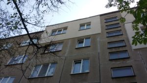 Утепление промерзающих участков наружных стен жилых домов по ул. Ольшевского, д. 37