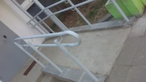 Реконструкция входной группы с устройством пандуса жилого дома по адресу: г. Минск, ул. Панченко, 40, подъезд 2