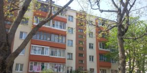 Текущий ремонт фасада жилого дома №47 по ул. Ольшевского в г.Минске